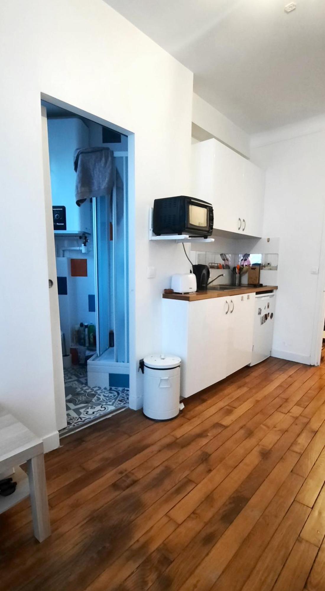 Studio Paris 13 Quartier Butte-Aux-Cailles Extérieur photo