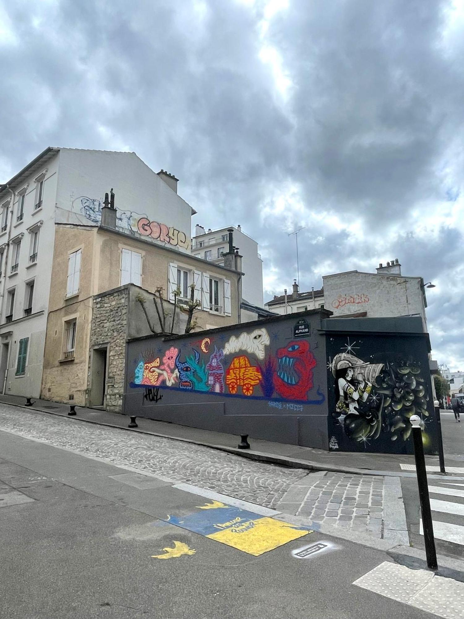 Studio Paris 13 Quartier Butte-Aux-Cailles Extérieur photo